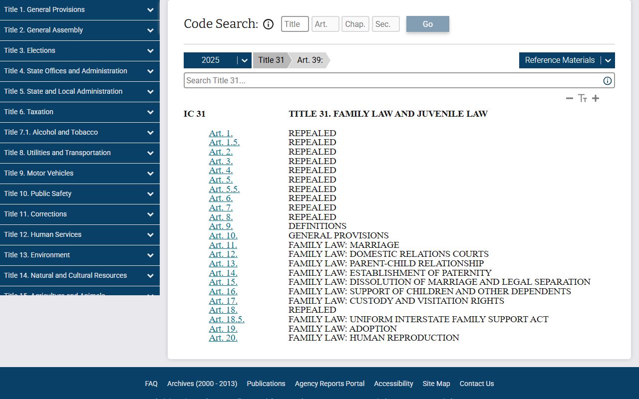 Orange County arrest records IC 31-39 juvenile access source