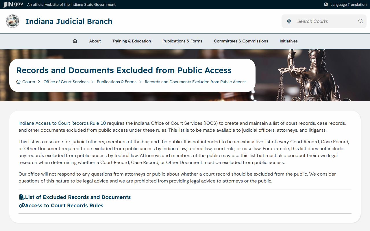 Orange County court dockets excluded records publication